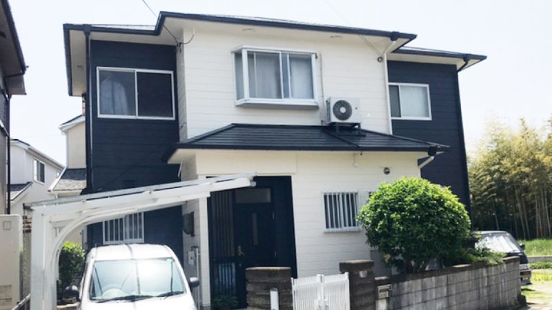 外壁・屋根塗装施工事例（京都府相楽郡精華町 I様邸）