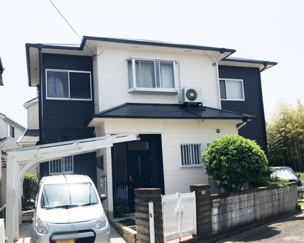 外壁・屋根塗装 施工後（京都府相楽郡精華町 I様邸）