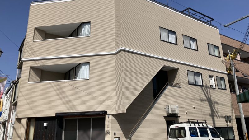 外壁塗装施工事例（京都市北区 S様邸）