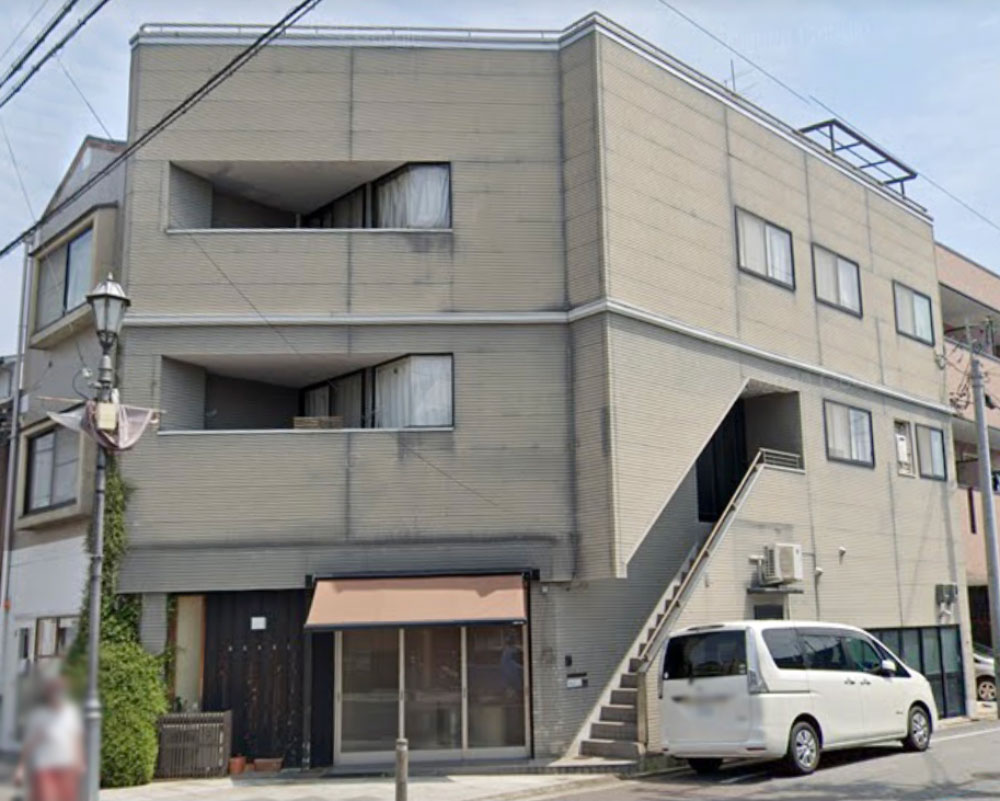 外壁塗装 施工前（京都市北区 S様邸）