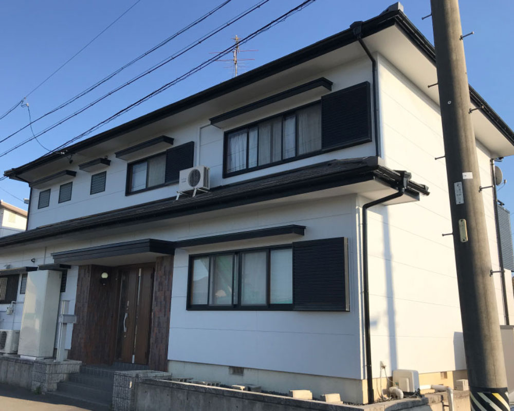 外壁塗装 施工後（岐阜県岐阜市 T様邸）