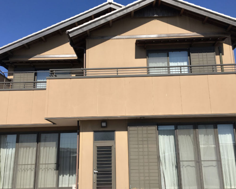 外壁塗装 施工前（愛知県高浜市 K様邸）