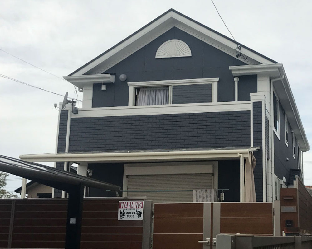 外壁塗装 施工後（愛知県名古屋市名東区 O様邸）