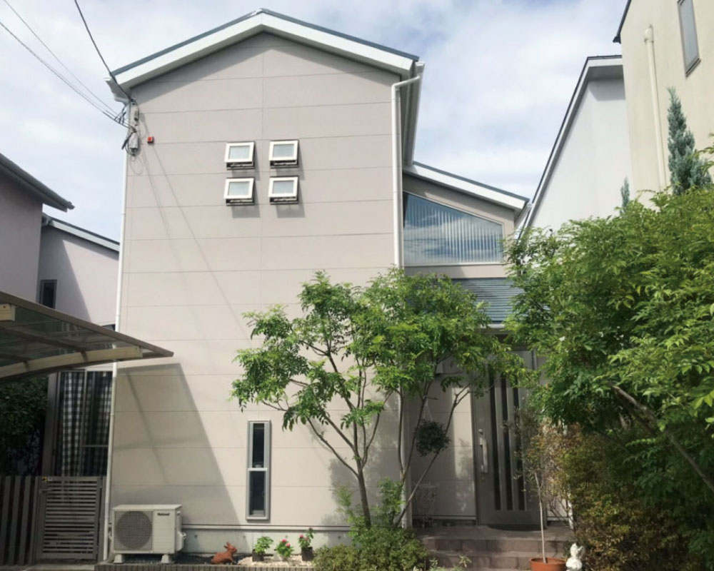 外壁・屋根塗装 施工後（京都府城陽市 I様邸）