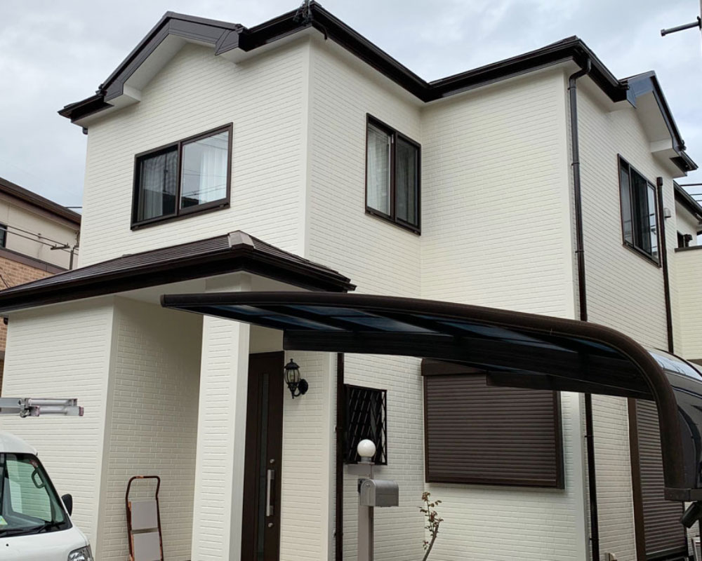 外壁・屋根塗装 施工後（愛知県豊橋市 S様邸）