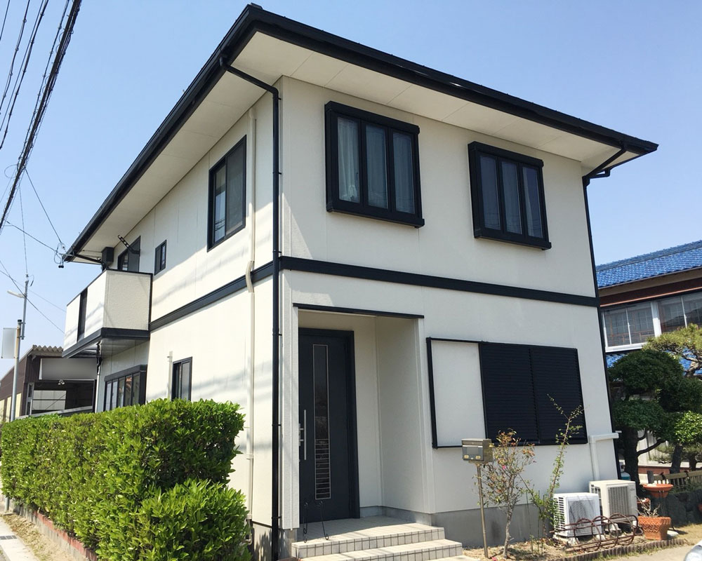 外壁塗装 施工後（愛知県知多市 T様邸）