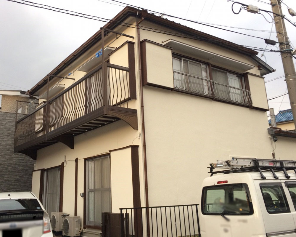 外壁・屋根塗装 施工後（愛知県名古屋市名東区 M様邸）