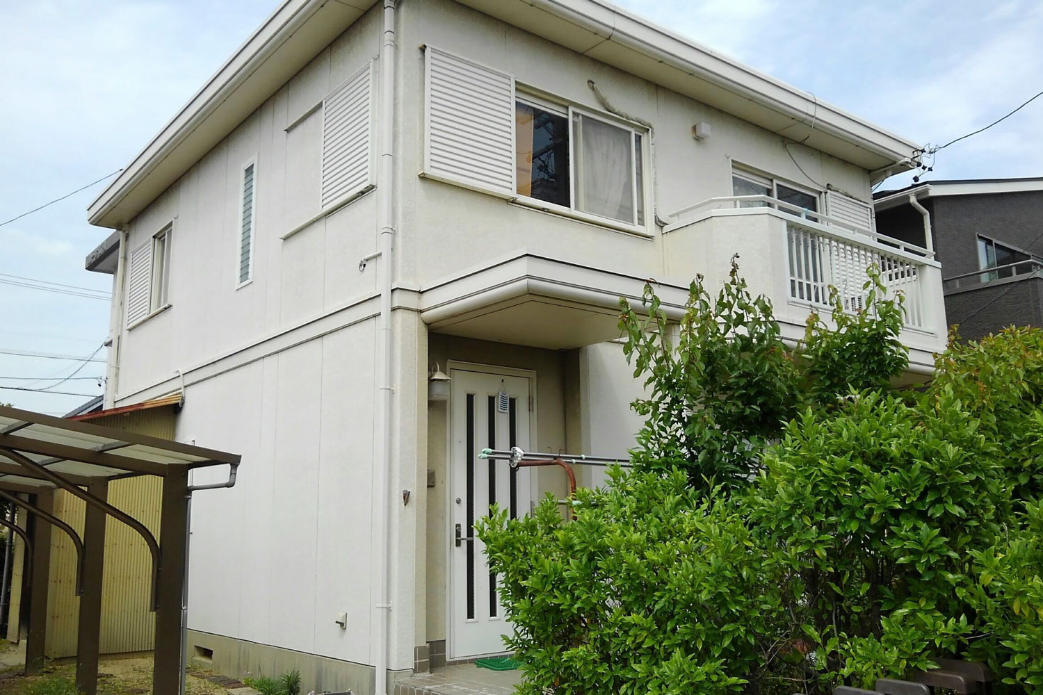 外壁塗装 施工前（愛知県安城市 I様邸）
