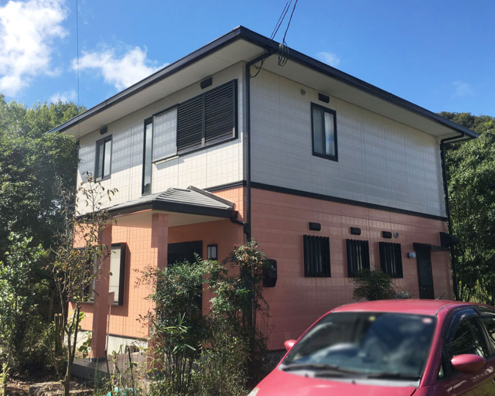 外壁塗装 施工後（京都府京丹波 N様邸）