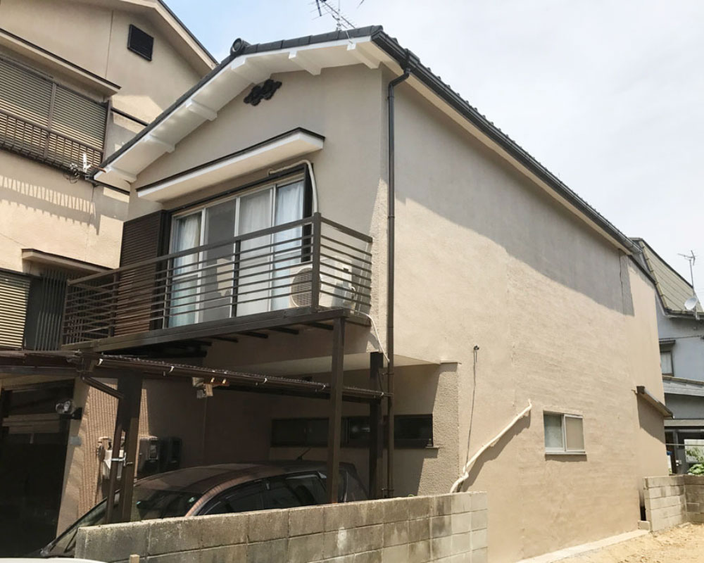 外壁塗装 施工後（京都府 T様邸）