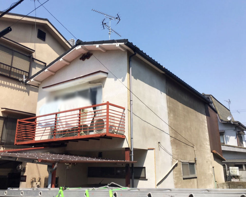 外壁塗装 施工前（京都府 T様邸）